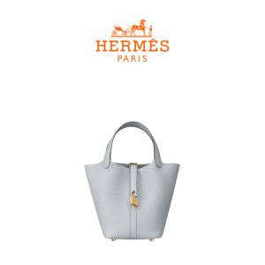 HERMES 피코탄 락 18 Blue Pale [Clemence]