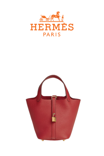 HERMES 피코탄 락 18 Vermillon [Clemence]