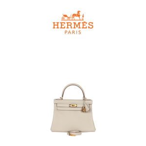 HERMES 켈리 25 백 Nata [Togo]