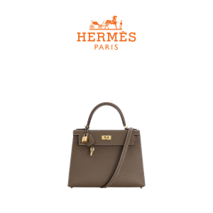HERMES 켈리 28 백 Etoupe [Togo]