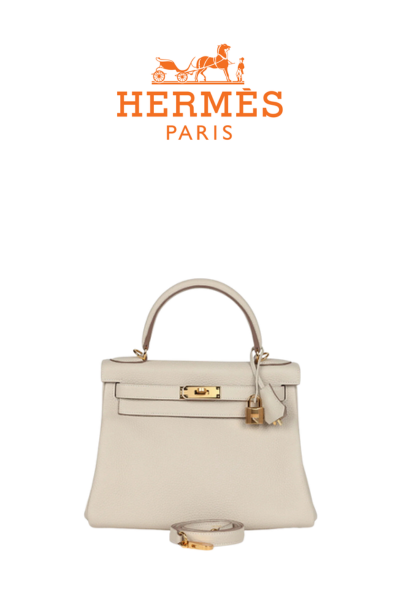 HERMES 켈리 28 백 Nata [Togo]