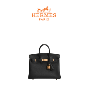 HERMES 버킨 25 백 Noir [Togo]