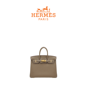 HERMES 버킨 25 백 Etoupe [Togo]