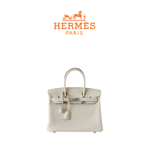 HERMES 버킨 30 백 Blanc [Togo]
