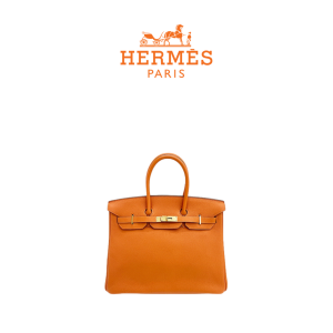 HERMES 버킨 35 백 Orange [Togo]