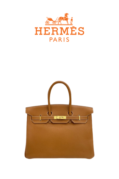 HERMES 버킨 35 백 Ocre [Togo]