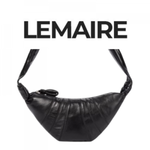 LEMAIRE CROISSANT 스몰 나파 레더백