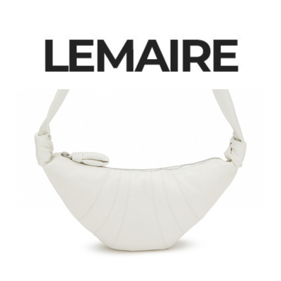 LEMAIRE CROISSANT 스몰 나파 레더백