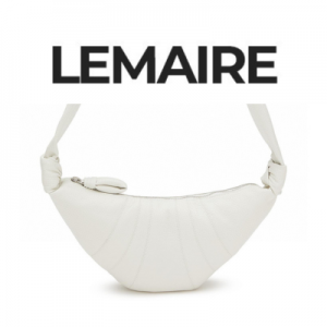 LEMAIRE CROISSANT 스몰 나파 레더백
