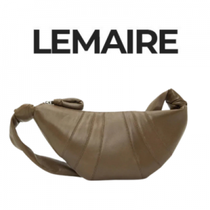 LEMAIRE CROISSANT 스몰 나파 레더백