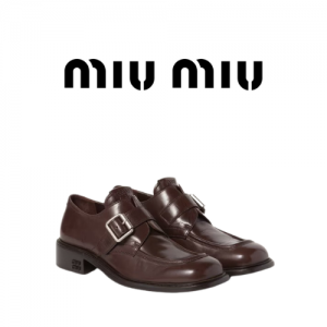 Miu Miu 빈티지 앙카라 브로그 로퍼