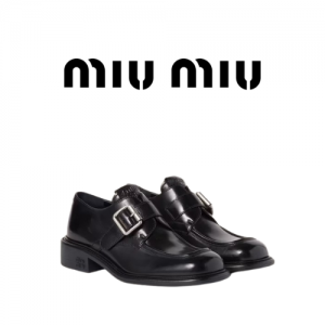 Miu Miu 빈티지 앙카라 브로그 로퍼