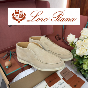 [225~300] LORO PIANA 오픈 워크 처카 부츠