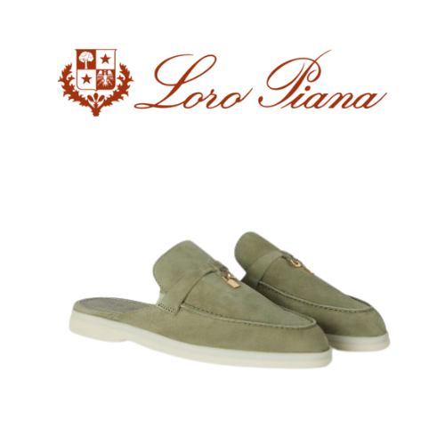 [225~260] LORO PIANA 바부슈 참스 워크 슬리퍼