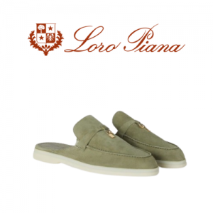 [225~260] LORO PIANA 바부슈 참스 워크 슬리퍼