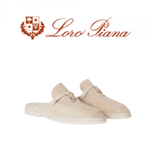 [225~260] LORO PIANA 바부슈 참스 워크 슬리퍼