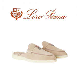 [225~260] LORO PIANA 바부슈 참스 워크 슬리퍼