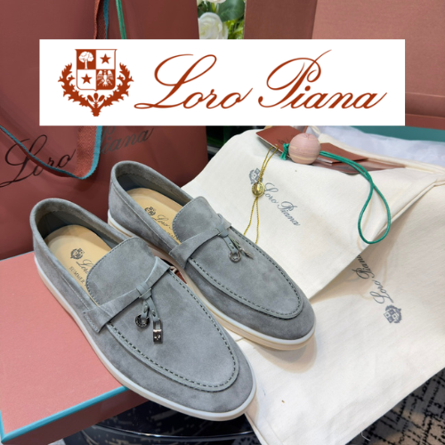 [225~260] LORO PIANA 썸머 참스 워크 로퍼