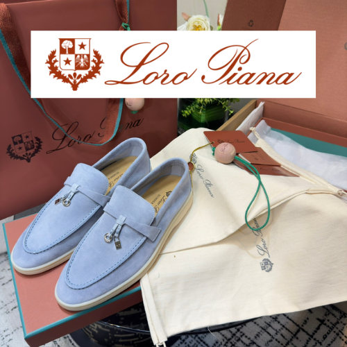 [225~260] LORO PIANA 썸머 참스 워크 로퍼