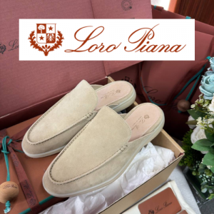 [255~300] LORO PIANA 바부슈 워크 슬리퍼