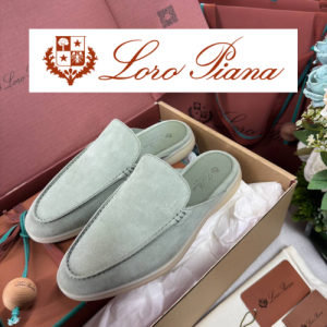 [255~300] LORO PIANA 바부슈 워크 슬리퍼