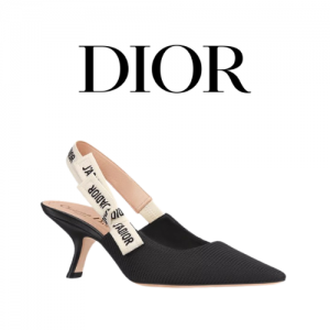 DIOR J'Adior 슬링백 토 키튼 힐