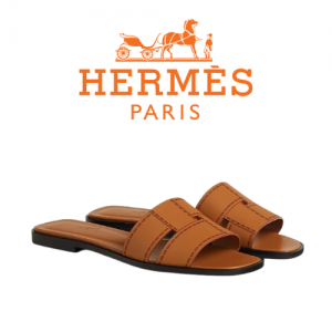 HERMES 플랫 샌들