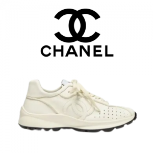 CHANEL 25C 카프스킨 스니커즈