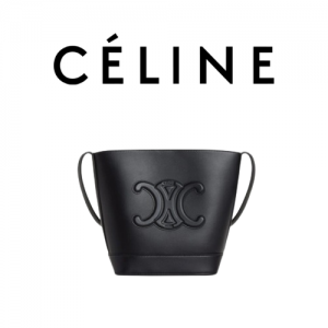 CELINE 퀴르 트리옹프 스몰 버킷백