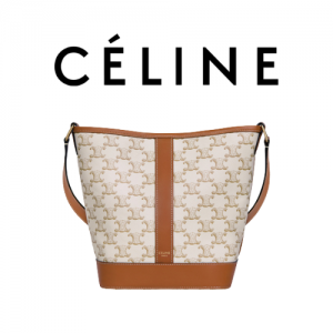 CELINE 트리옹프 미디엄 버킷