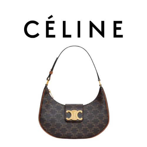 CELINE 트리옹프 미디엄 아바 백