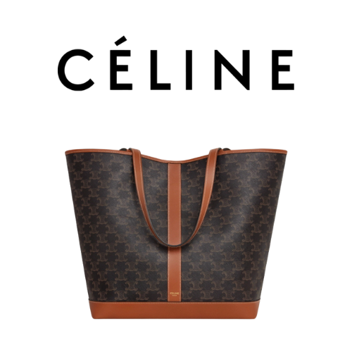 CELINE 트리옹프 미디엄 카바스 백