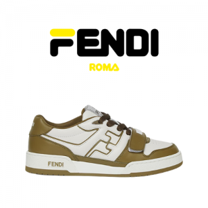 [225~300] FENDI 매치 가죽 로우탑 스니커즈