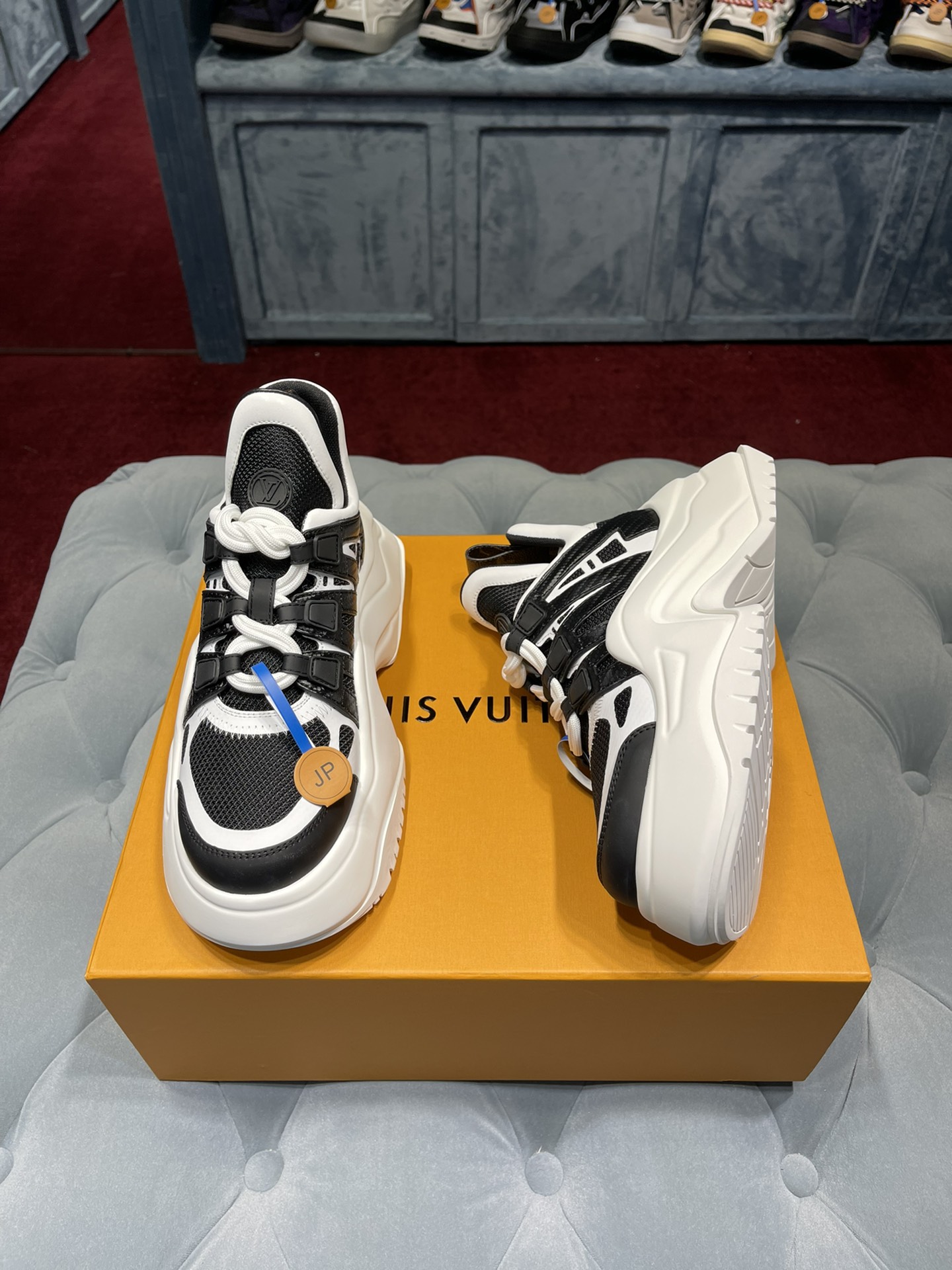 [225~260] LOUIS VUITTON LV 아치라이트 2.0 플랫폼 스니커즈