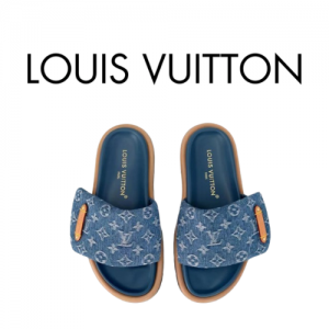 Louis Vuitton 풀 필로우 플랫 컴포트 뮬