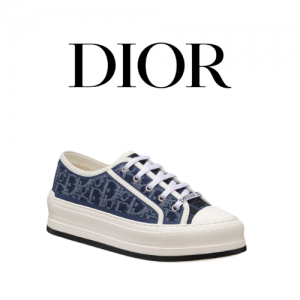 DIOR Walk'n Dior 자수 플랫폼 슈즈