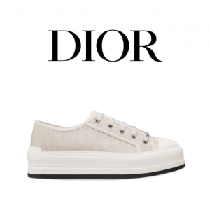 DIOR Walk'n Dior 자수 플랫폼 슈즈