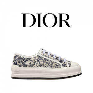 DIOR Walk'n Dior 자수 플랫폼 슈즈