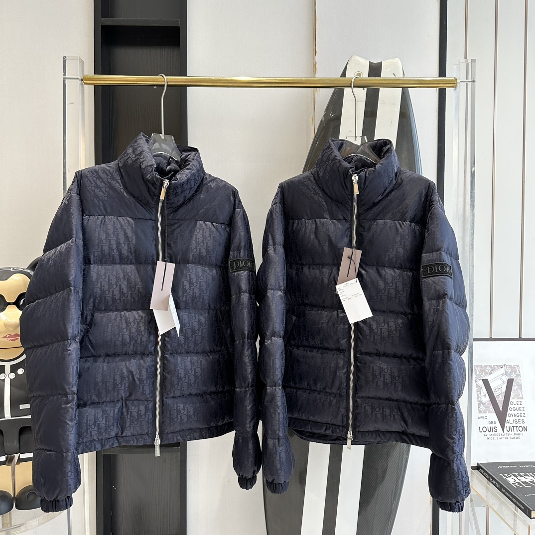 [남녀공용] DIOR 뉴 실버 다운 재킷