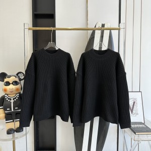 [남녀공용] Balenciaga 크루넥 니트 스웨터