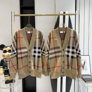[남녀공용] Burberry BR 울 체크 가디건
