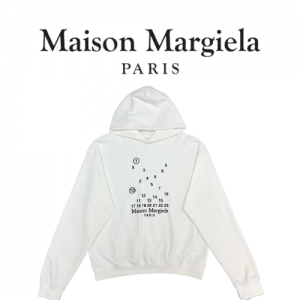 [남녀공용] Maison Margiela MM6 디지털 로고 후드 스웨트셔츠