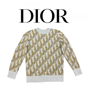 [남녀공용] DIOR 오블리크 자카드 울 니트웨어