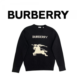 [남녀공용] Burberry 로고 울 캐시미어 블렌드 니트웨어