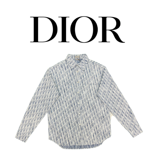 DIOR 오블리크 데님 셔츠