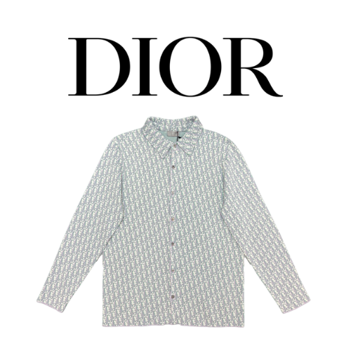 DIOR 오블리크 니트 셔츠