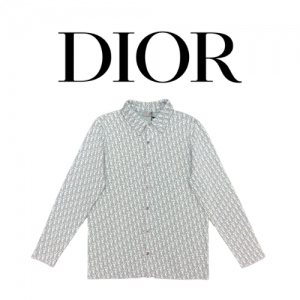 DIOR 오블리크 니트 셔츠