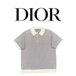 DIOR 오블리크 폴로 셔츠