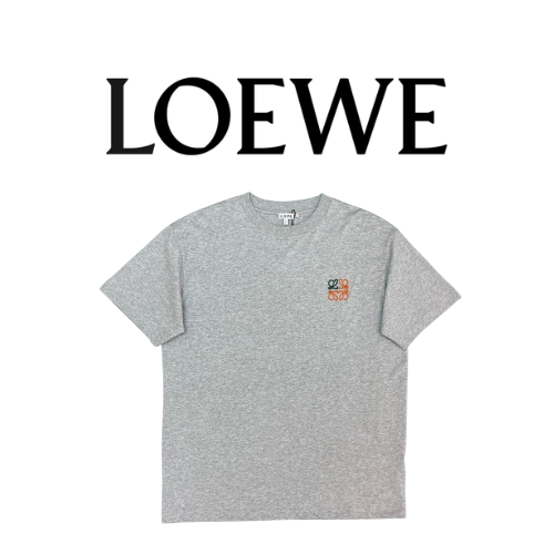 [남녀공용] LOEWE 로고 코튼 레귤러핏 티셔츠