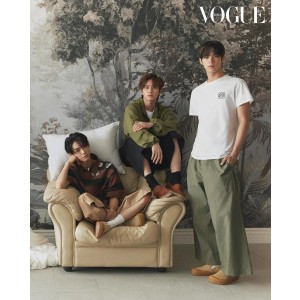 [남녀공용] LOEWE 로고 코튼 레귤러핏 티셔츠